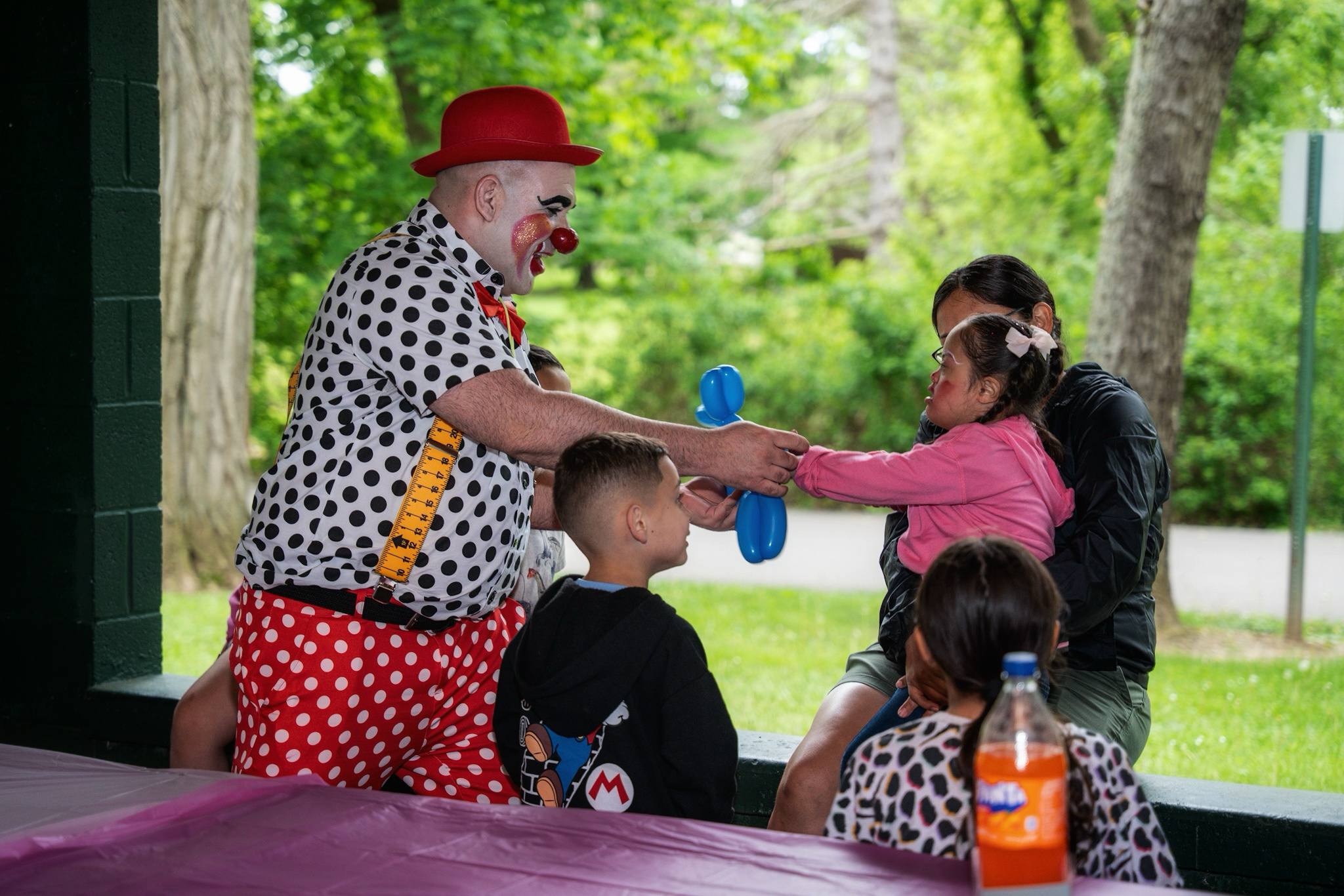 image of a birthday party for children